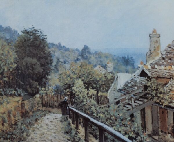 Path of the Half-Slope, Louveciennes - Alfred Sisley