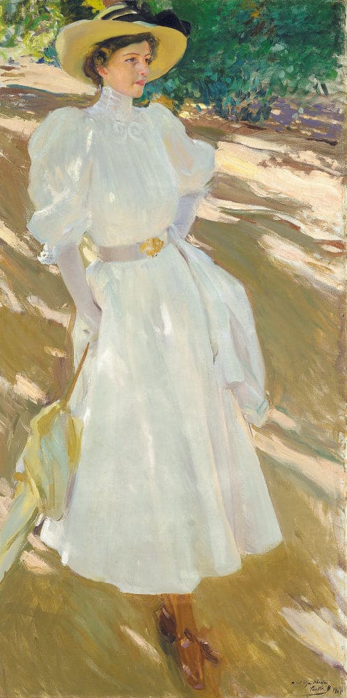 Maria à La Granja – Sorolla Oil Painting Reproduction: High-Quality Artwork for Sale