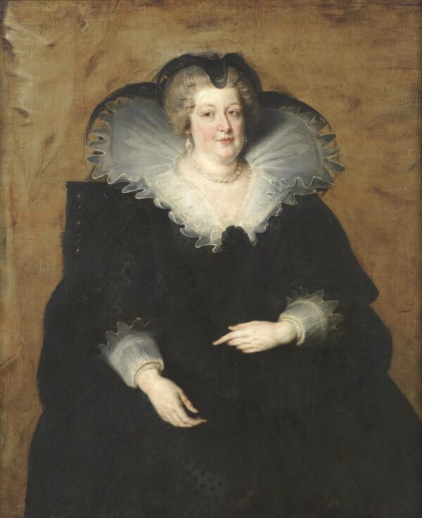 Portrait of Marie de Medici - Peter Paul Rubens