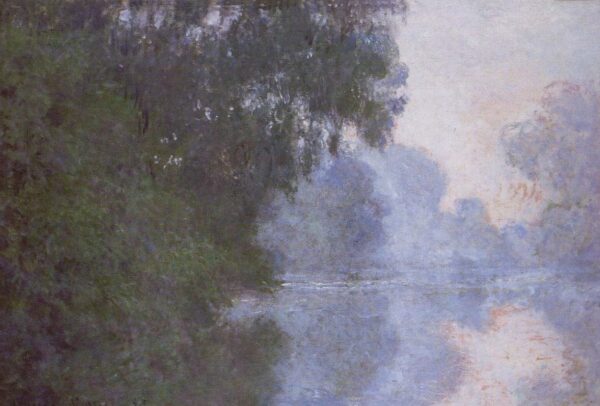 Morning on the Seine, Mist Effect - Claude Monet Oil Painting Reproduction