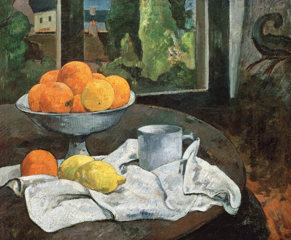 Oranges and Lemons with a View - Paul Gauguin