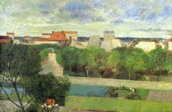 The Gardens of the Vaugirard Market - Paul Gauguin