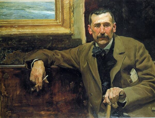 Portrait of Benito Pérez Galdos - Sorolla