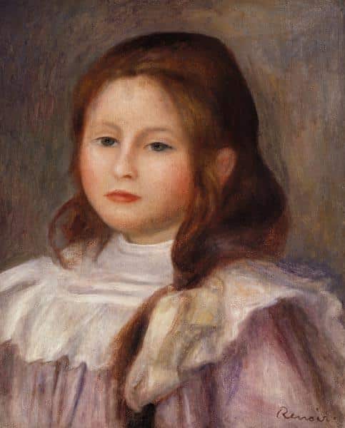 Portrait of a Child - Pierre-Auguste Renoir