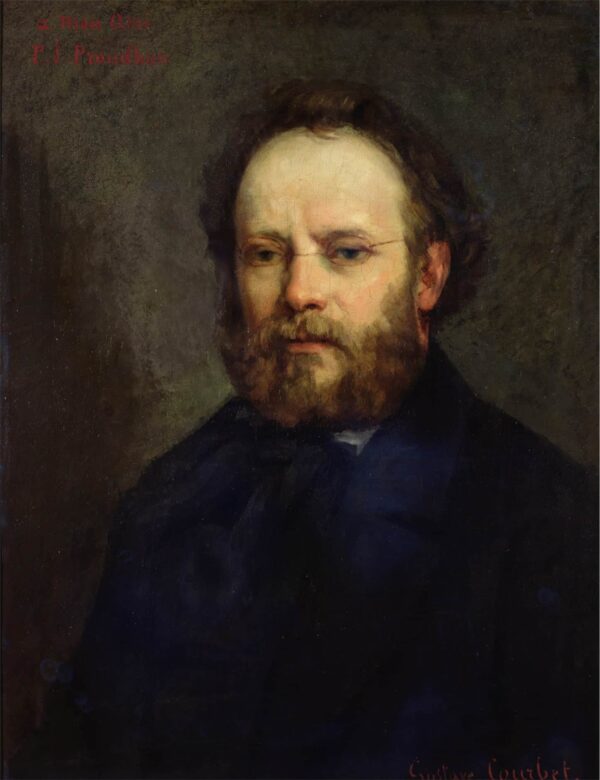 Pierre-Joseph Proudhon - Gustave Courbet