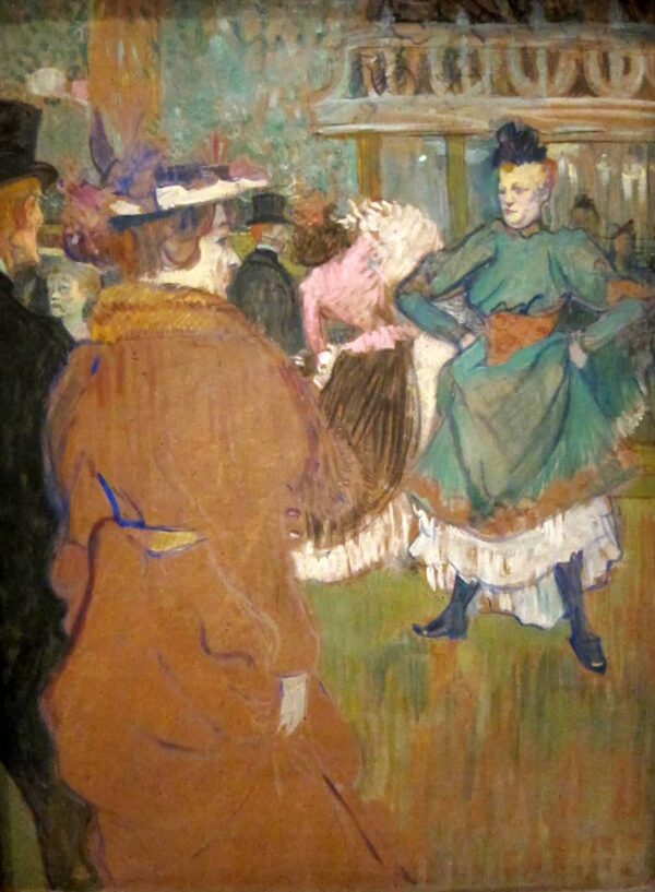 Quadrille in the Moulin Rouge - Toulouse Lautrec