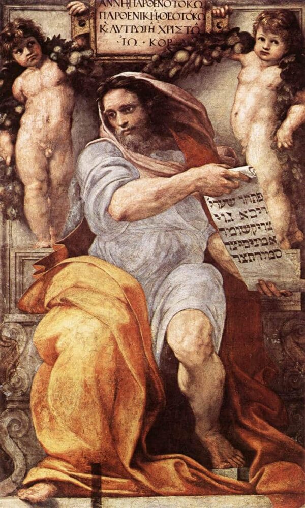 The Prophet Isaiah - Raphael (painter)