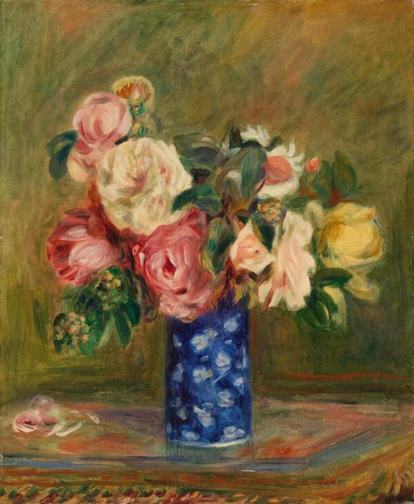 A Bouquet of Roses - Pierre-Auguste Renoir