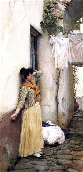 Resting - John William Waterhouse