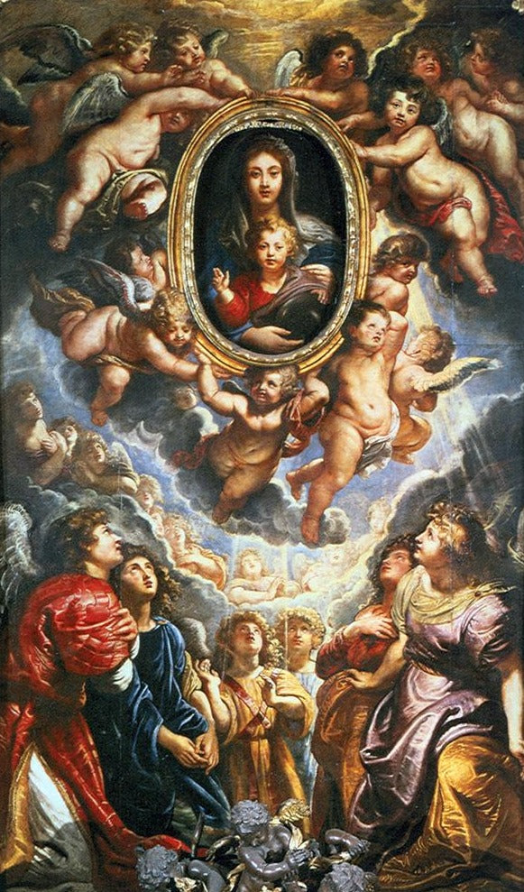 Madonna della Vallicella – Peter Paul Rubens Oil Painting Reproduction