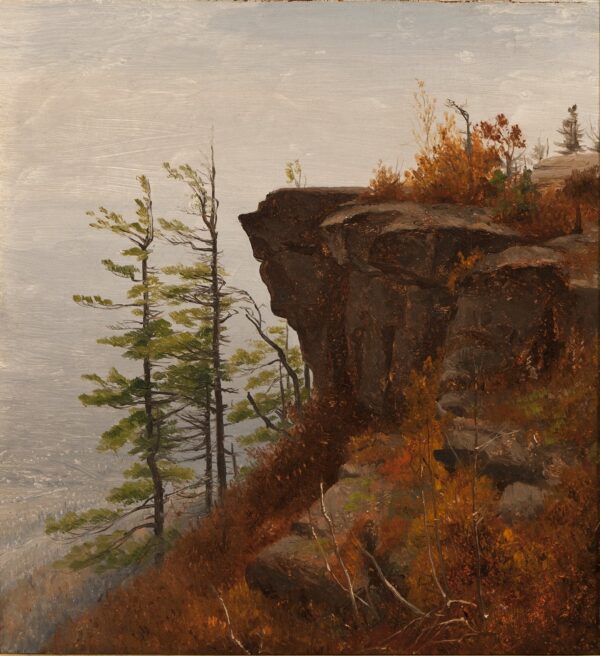 A Ledge in the Catskills - Sanford Robinson Gifford