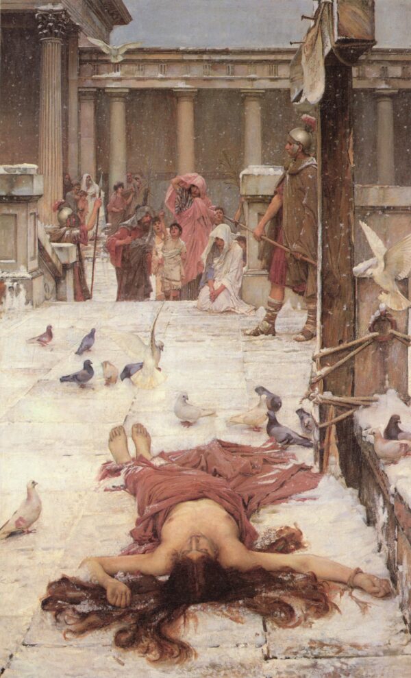 Saint Eulalia - John William Waterhouse