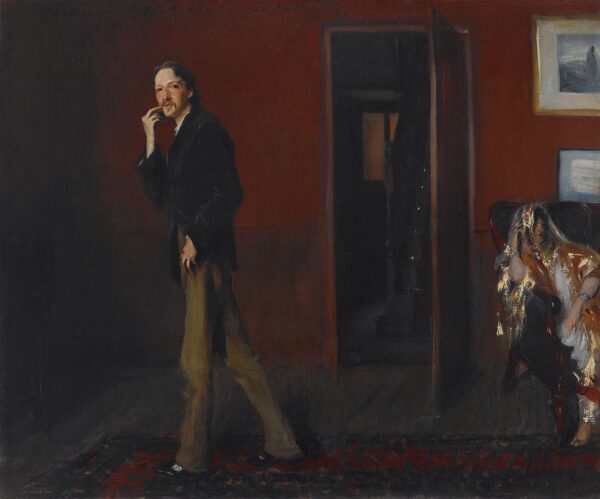 Robert Louis Stevenson and his wife - John Singer Sargent