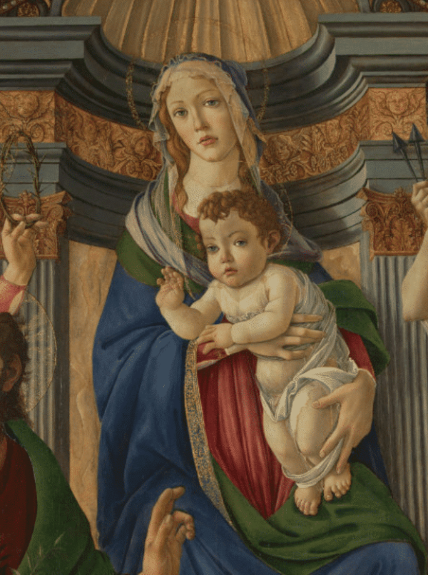 Marie avec un enfant – Sandro Botticelli" Oil Painting Reproduction: High-Quality Artwork for Sale