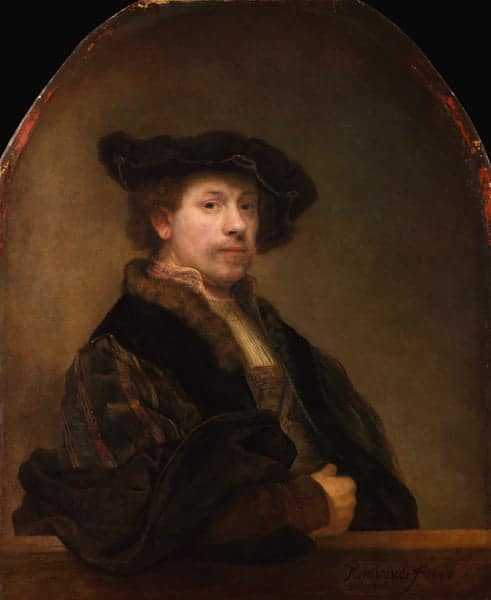 Rembrandt Self-Portrait London - Rembrandt van Rijn