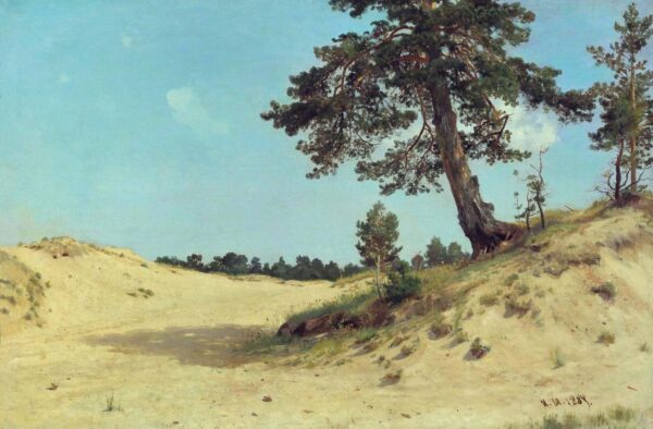 Pine in the Sand - Ivan Shishkin