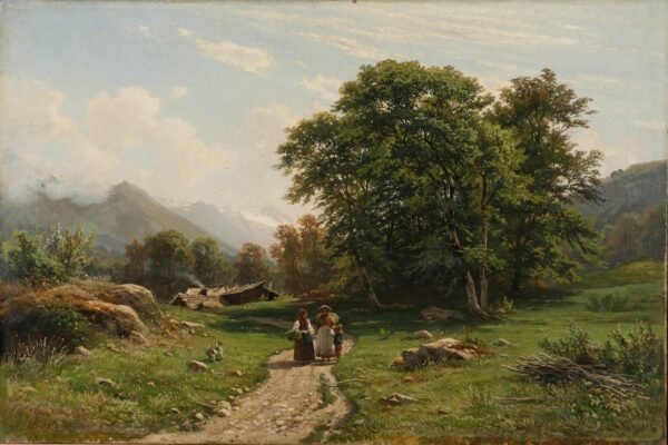 Swiss Landscape - Ivan Shishkin