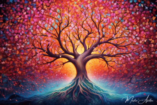 Table of the pink tree of life