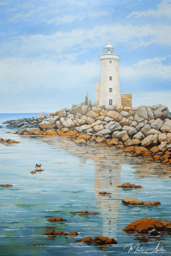 Contemporary Brittany Tableau The Lighthouse