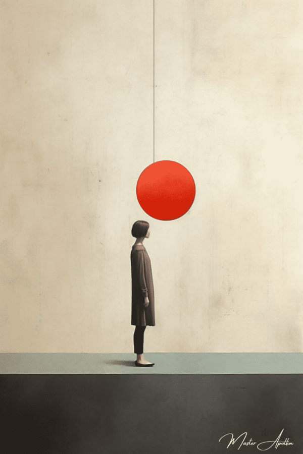 Minimalist Tableau: The Red Balloon