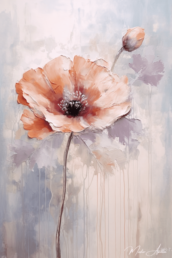 Contemporary flower painting by Sonia