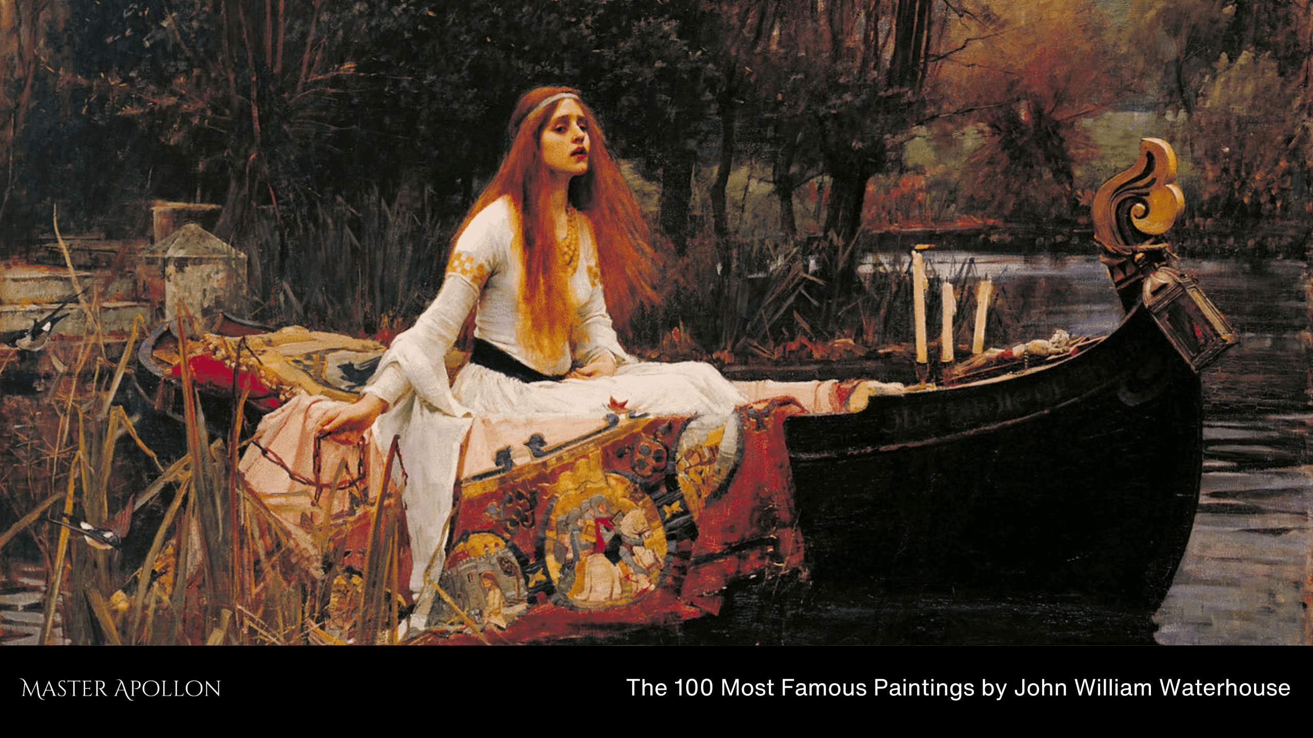 The 100 Most Famous Paintings by John William Waterhouse