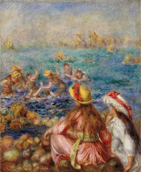 The Bathers by Pierre-Auguste Renoir