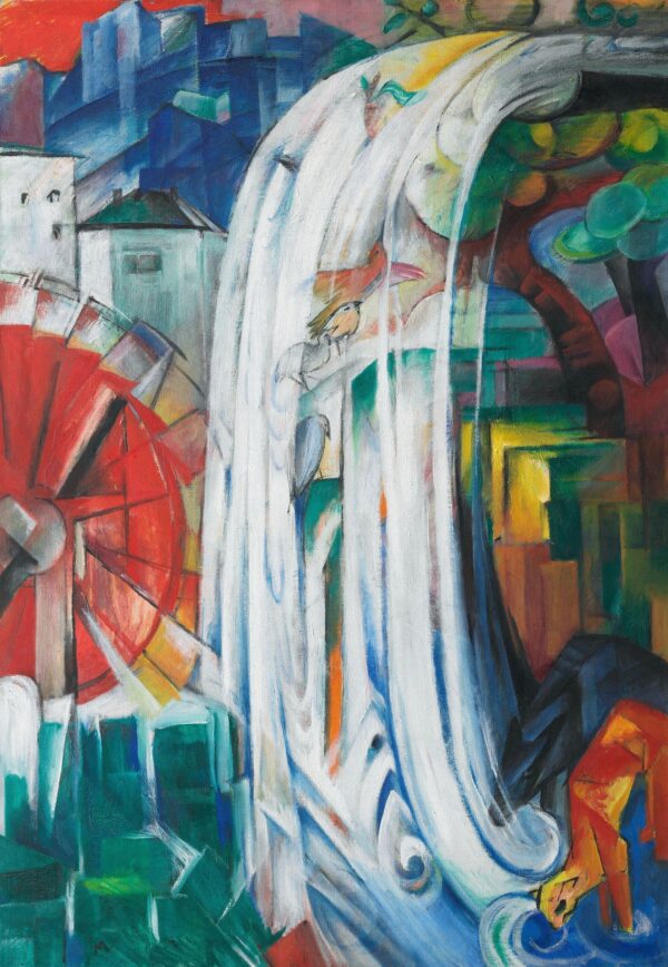 The Enchanted Mill - Franz Marc