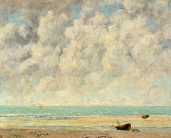 Tranquil Sea - Gustave Courbet Oil Painting Reproduction