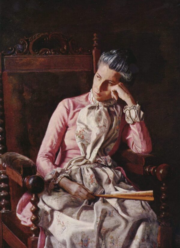 Portrait of Amelia van Buren - Thomas Eakins