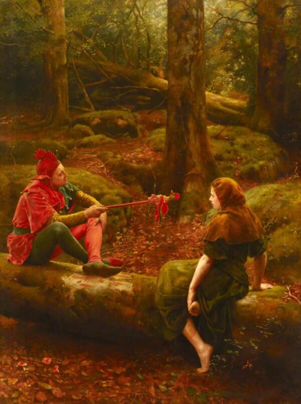 Touchstone and Audrey - John Collier