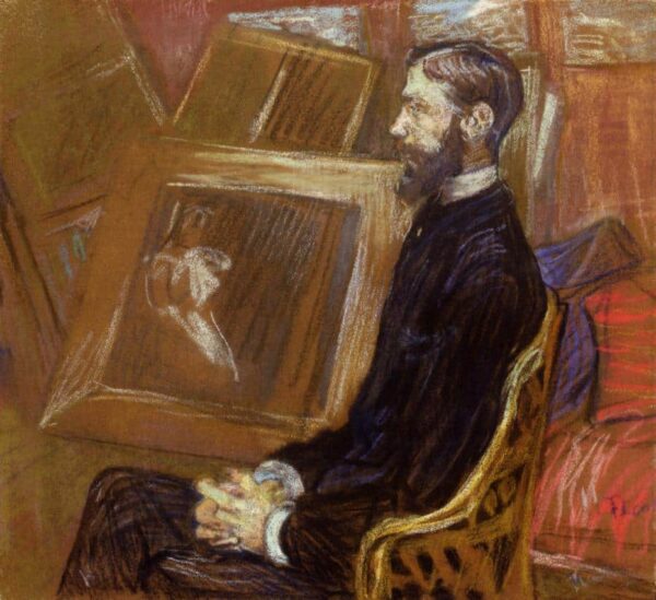 Portrait of Mr. Georges Henri Manuel - Toulouse Lautrec