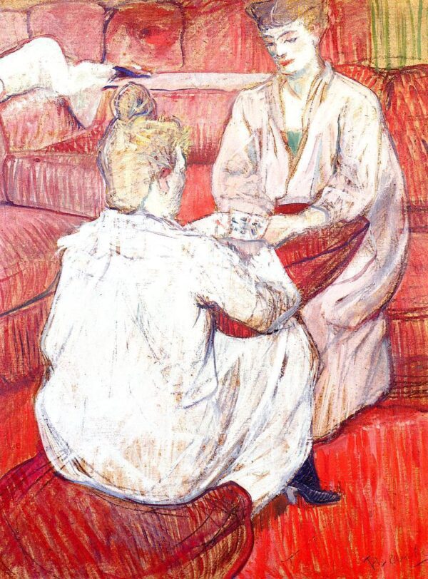 The Card Players - Toulouse Lautrec