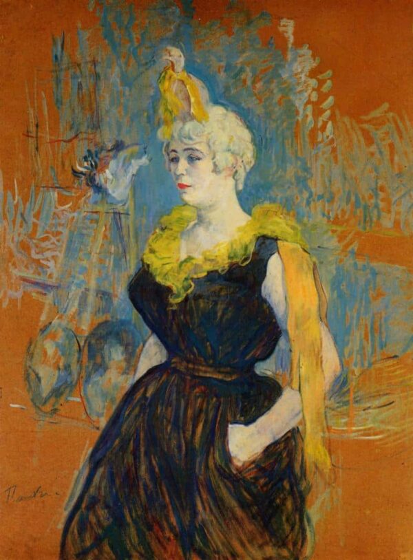 The Clowness Cha-U-Kao - Toulouse Lautrec