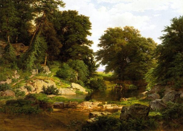 Woodland Stream - William Trost Richards