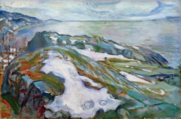 Winter Landscape - Edvard Munch