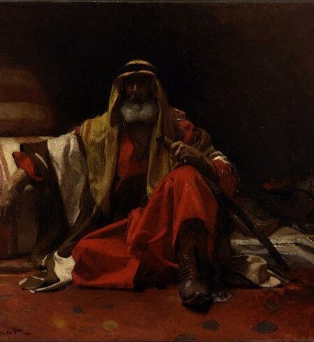 An Arab Sheik - Léon Bonnat