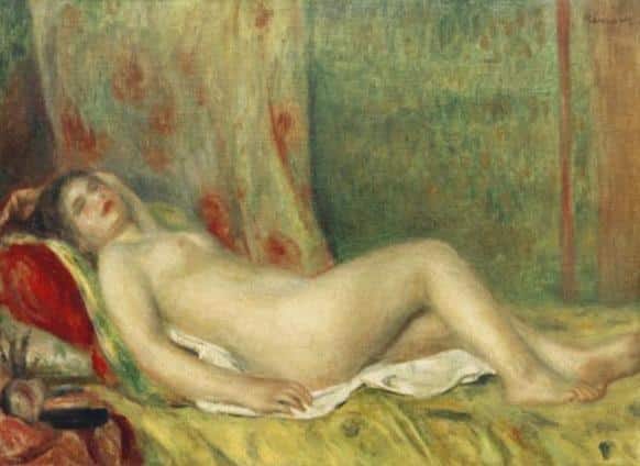 Nude at Rest - Pierre-Auguste Renoir