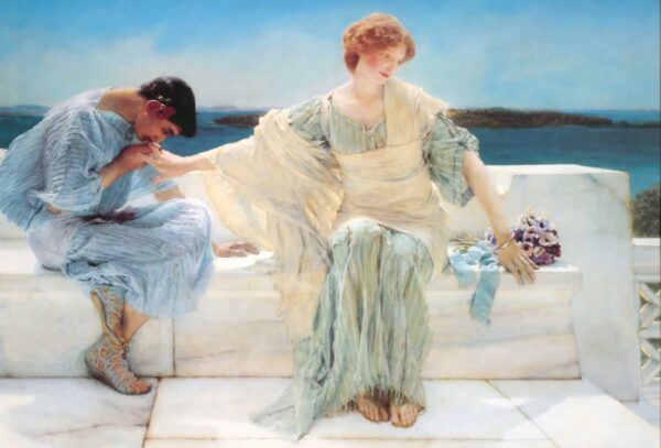 Ne me demandez pas plus – Lawrence Alma-Tadema Oil Painting Reproduction