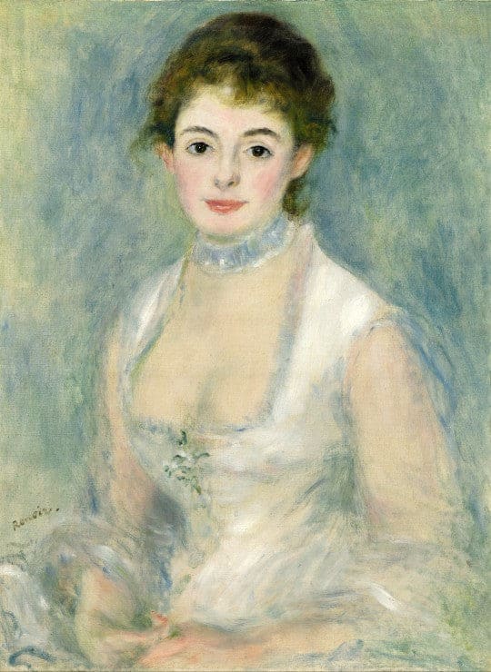 Madame Henriette Henriot Oil Painting Reproduction by Pierre-Auguste Renoir