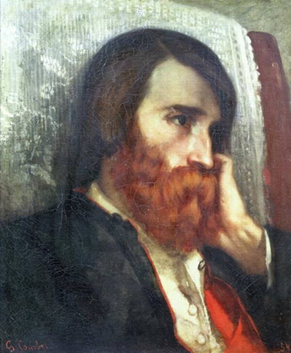 Portrait of Alfred Bruyas - Gustave Courbet