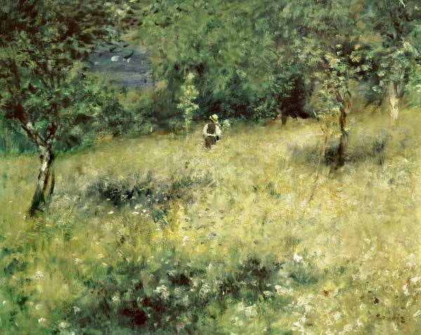 Spring at Chatou - Pierre-Auguste Renoir