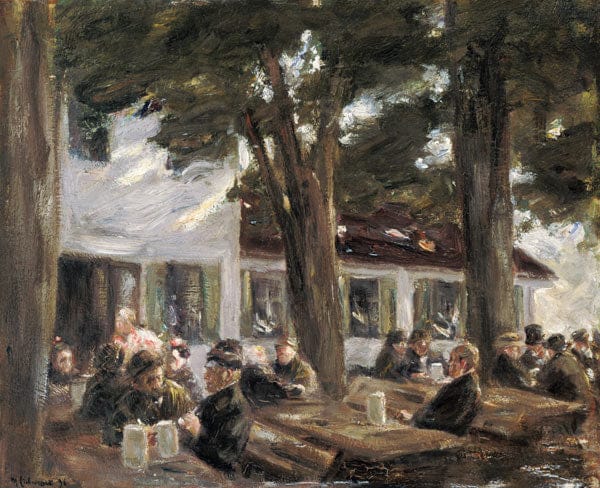 Brewery Terrace in Brannenburg - Max Liebermann