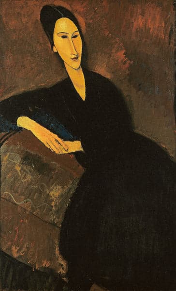 Portrait of Anna Zborowska - Amedeo Modigliani