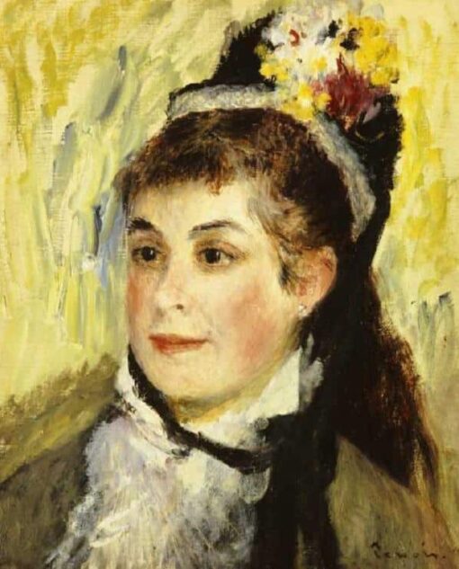 Portrait of Madame Edmond Renoir - Pierre-Auguste Renoir