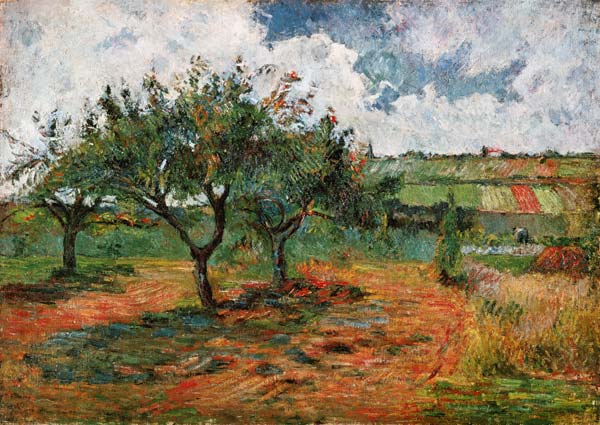 Apple Trees in Blossom - Paul Gauguin