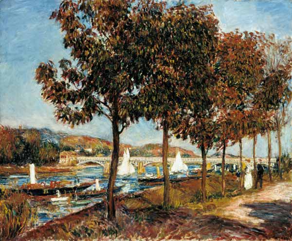 The Bridge at Argenteuil - Pierre-Auguste Renoir