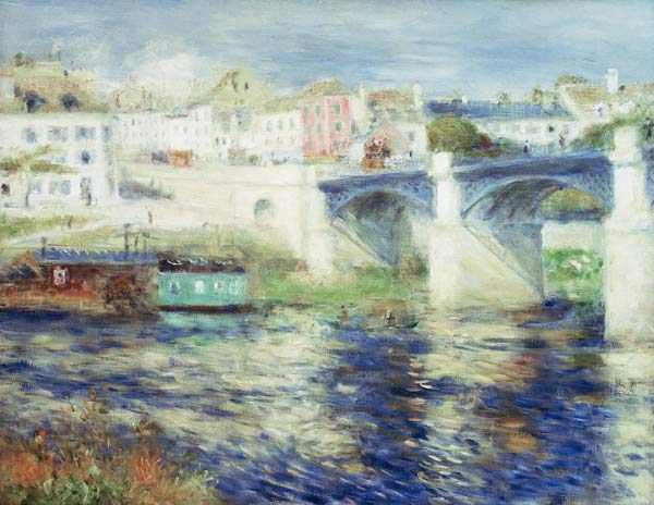 Bridge at Chatou 1875 - Pierre-Auguste Renoir