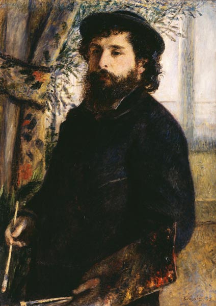 Painting by Claude Monet 1875 - Pierre-Auguste Renoir