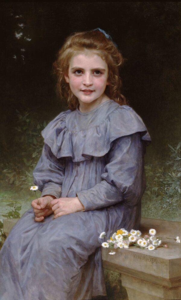 Daisies - William Bouguereau